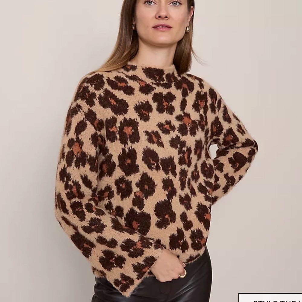 Leopard Print Sweater